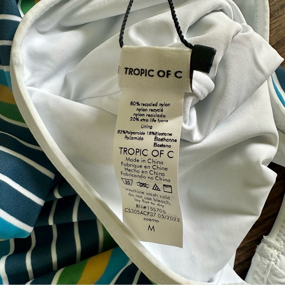 Tropic of C x Splits59 Cosmo One Piece Swim Suit, NWT - Picture 14 of 16